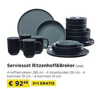 Serviesset ritzenhoff+breker combi-Ritzenhoff & Breker