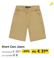 Promoties Short cars jeans - Cars Jeans - Geldig van 01/04/2024 tot 30/04/2024 bij Molecule