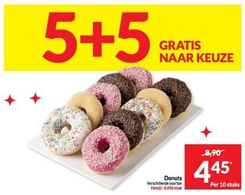 Promoties Donuts - Huismerk - Intermarche - Geldig van 09/04/2024 tot 14/04/2024 bij Intermarche