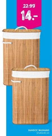 Bamboe wasmand-Huismerk - Xenos