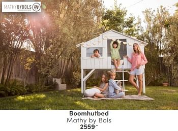 Promoties Boomhutbed mathy by bols - Mathy by Bols - Geldig van 06/04/2024 tot 20/04/2024 bij Baby & Tiener Megastore