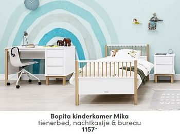 Promotions Bopita kinderkamer mika - Bopita - Valide de 06/04/2024 à 20/04/2024 chez Baby & Tiener Megastore