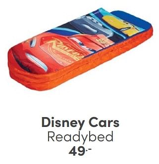 Promotions Disney cars readybed - Disney - Valide de 06/04/2024 à 20/04/2024 chez Baby & Tiener Megastore