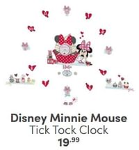 Disney minnie mouse tick tock clock-Disney