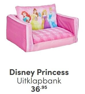 Promotions Disney princess uitklapbank - Disney - Valide de 06/04/2024 à 20/04/2024 chez Baby & Tiener Megastore