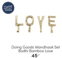 Doing goods wandhaak set bodhi bamboo love-Doing Goods