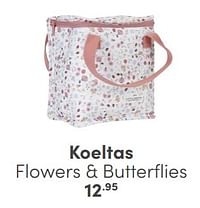 Koeltas flowers + butterflies-Huismerk - Baby & Tiener Megastore