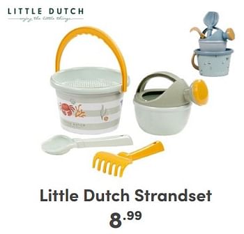 Promotions Little dutch strandset - Little Dutch - Valide de 06/04/2024 à 20/04/2024 chez Baby & Tiener Megastore