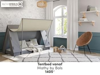 Promoties Tentbed mathy by bols - Mathy by Bols - Geldig van 06/04/2024 tot 20/04/2024 bij Baby & Tiener Megastore