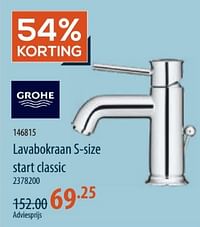 Lavabokraan s-size start classic-Grohe