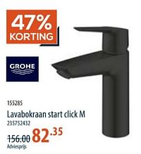 Lavabokraan start click m-Grohe
