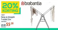 Hang on droogrek t model-Brabantia