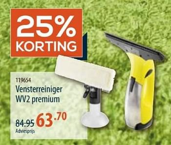 Promotions Vensterreiniger wv2 premium - Kärcher - Valide de 28/03/2024 à 24/04/2024 chez Cevo Market