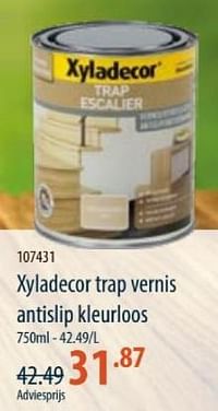 Xyladecor trap vernis antislip kleurloos-Xyladecor