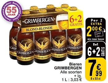 Promoties Bieren grimbergen - Grimbergen - Geldig van 09/04/2024 tot 15/04/2024 bij Cora