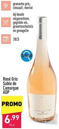 Rosé gris sable de camargue aop-Rosé wijnen
