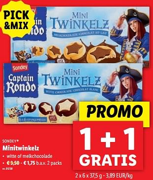 Promotions Minitwinkelz - Sondey - Valide de 10/04/2024 à 16/04/2024 chez Lidl