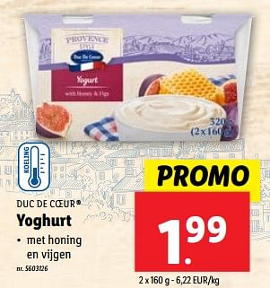 Promotions Yoghurt - Duc De Coeur - Valide de 10/04/2024 à 16/04/2024 chez Lidl