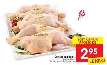 Promotions Cuisses de poulet - Produit maison - Intermarche - Valide de 09/04/2024 à 14/04/2024 chez Intermarche