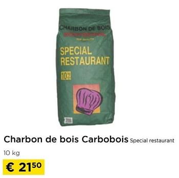 Promotions Charbon de bois carbobois special restaurant - Carbobois - Valide de 01/04/2024 à 30/04/2024 chez Molecule
