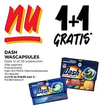 Dash 3in1 pods wasmiddelcapsules-Dash