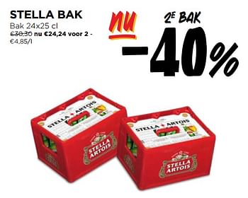 Promoties Stella bak - Stella Artois - Geldig van 10/04/2024 tot 16/04/2024 bij Jumbo