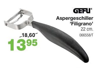 Promoties Aspergeschiller filigrano - Gefu - Geldig van 04/03/2024 tot 21/04/2024 bij Home & Co