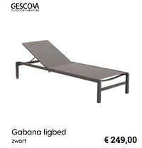 Gabana ligbed-Gescova Outdoor Living