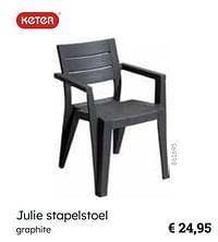 Julie stapelstoel-Keter