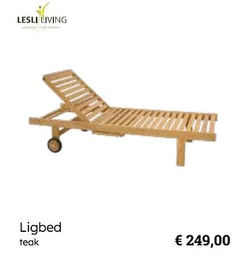 Promoties Ligbed - Lesli Living - Geldig van 25/03/2024 tot 12/05/2024 bij Europoint