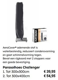 Parasolhoes challenger-Platinum Casual Living