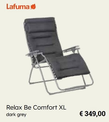 Promoties Relax be comfort xl - Lafuma - Geldig van 25/03/2024 tot 12/05/2024 bij Europoint