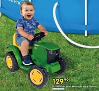 Promoties John deere mini tractor met 6 volt motor - JOHN - Geldig van 30/03/2024 tot 28/05/2024 bij ToyChamp