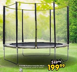Plooibare trampoline