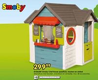 Smoby chef house speelhuis, keuken en winkel-Smoby