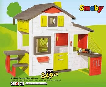 Promoties Smoby friends house - Smoby - Geldig van 30/03/2024 tot 28/04/2024 bij ToyChamp