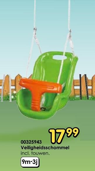 Promoties Veiligheidsschommel - Huismerk - Toychamp - Geldig van 30/03/2024 tot 28/05/2024 bij ToyChamp