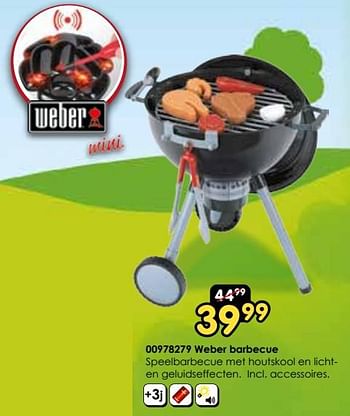 Promotions Weber barbecue - Theo Klein - Valide de 30/03/2024 à 28/04/2024 chez ToyChamp