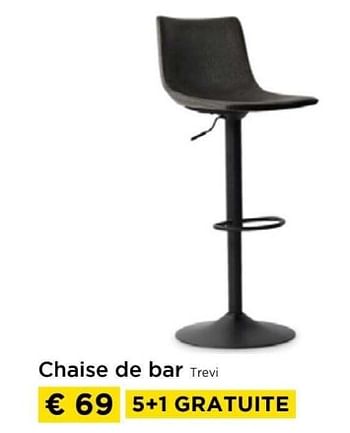 Promotions Chaise de bar trevi - Produit maison - Molecule - Valide de 01/04/2024 à 30/04/2024 chez Molecule
