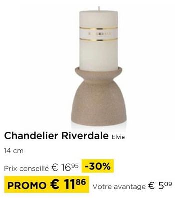 Promoties Chandelier riverdale elvie - Riverdale - Geldig van 01/04/2024 tot 30/04/2024 bij Molecule