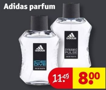 Promoties Adidas parfum - Adidas - Geldig van 09/04/2024 tot 21/04/2024 bij Kruidvat