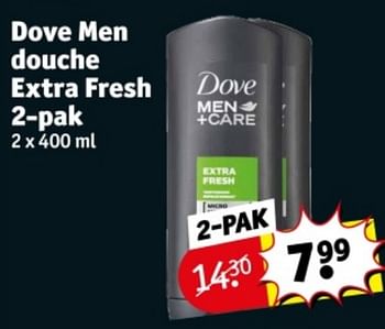 Promoties Dove men douche extra fresh - Dove - Geldig van 09/04/2024 tot 21/04/2024 bij Kruidvat