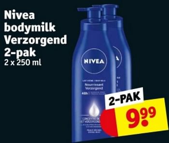 Promotions Nivea bodymilk berzorgend - Nivea - Valide de 09/04/2024 à 21/04/2024 chez Kruidvat