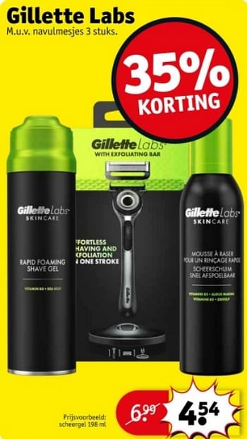 Promotions Scheergel - Gillette - Valide de 09/04/2024 à 21/04/2024 chez Kruidvat