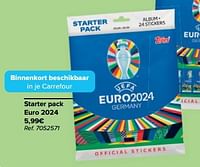 Starter pack euro 2024-Huismerk - Carrefour 