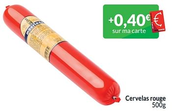 Promoties Cervelas rouge - Huismerk - Intermarche - Geldig van 01/04/2024 tot 30/04/2024 bij Intermarche