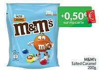 Promotions M+m’s salted caramel - M&M 's - Valide de 01/04/2024 à 30/04/2024 chez Intermarche