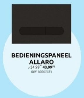 Promoties Bedieningspaneel allaro - Huismerk - Brico - Geldig van 10/04/2024 tot 22/04/2024 bij Brico