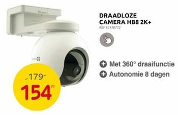 Promotions Draadloze camera hbs 2k+ - Produit maison - Brico - Valide de 10/04/2024 à 22/04/2024 chez Brico