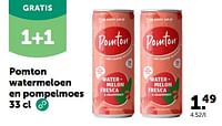 Pomton watermeloen en pompelmoes-Pomton